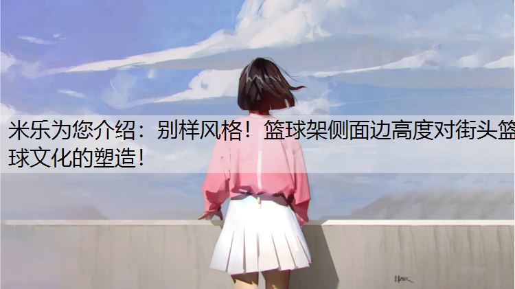 米乐为您介绍：别样风格！篮球架侧面边高度对街头篮球文化的塑造！