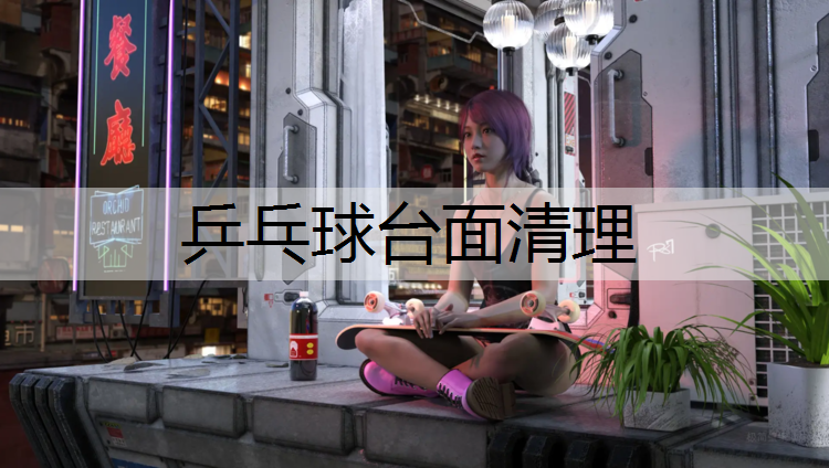 乒乓球台面清理